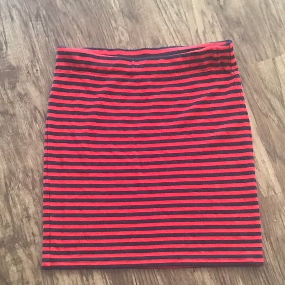 Madewell Nautical Stripe Skirt size med - Picture 2 of 8